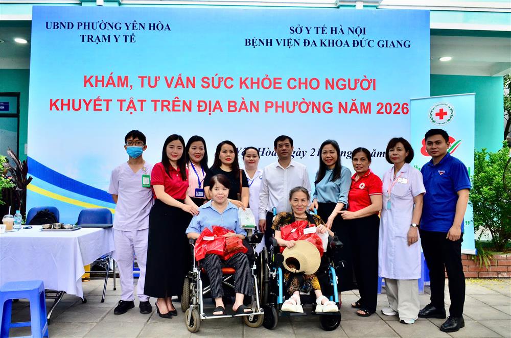 BVĐK ĐỨC GIANG LAN TỎA GIÁ TRỊ NHÂN VĂN TRONG CHĂM SÓC SỨC KHỎE HƯỚNG VỀ NHÓM YẾU THẾ 